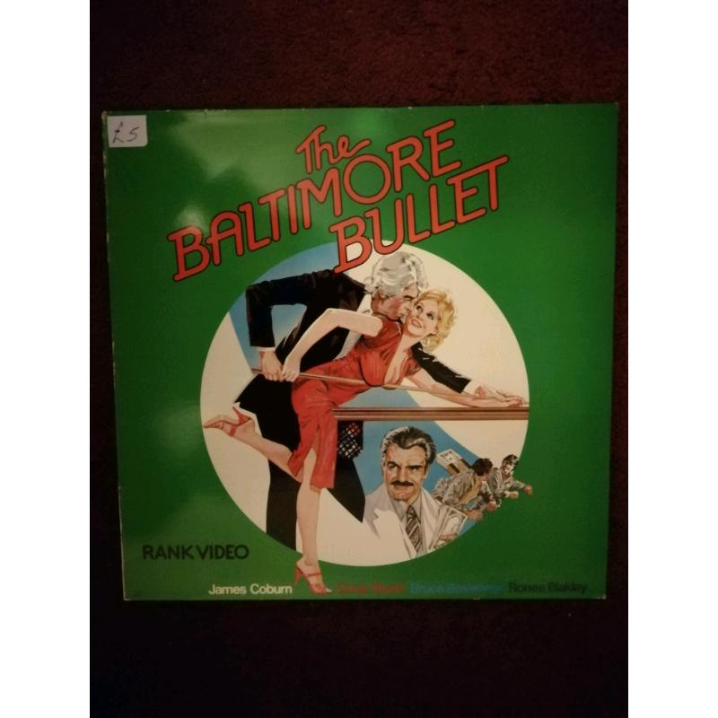 The Baltimore Bullet Laser Disc.