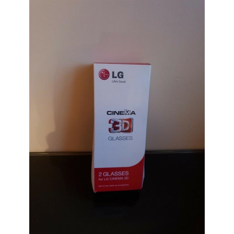lg cinema 3d glasses 2 in pack new