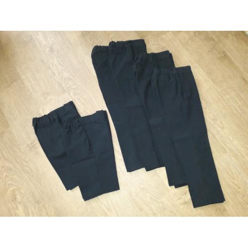M&S Boys Navy School Trousers and Shorts 4-5yrs Bundle