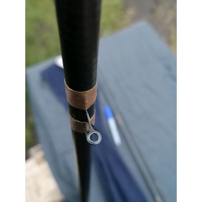 Unknown diawa 13' float rod with fuji eyes and reel seat