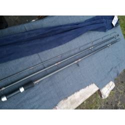 Unknown diawa 13' float rod with fuji eyes and reel seat