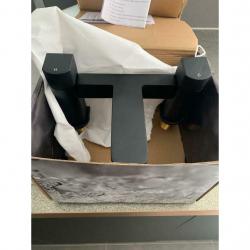 Matte black bath filler