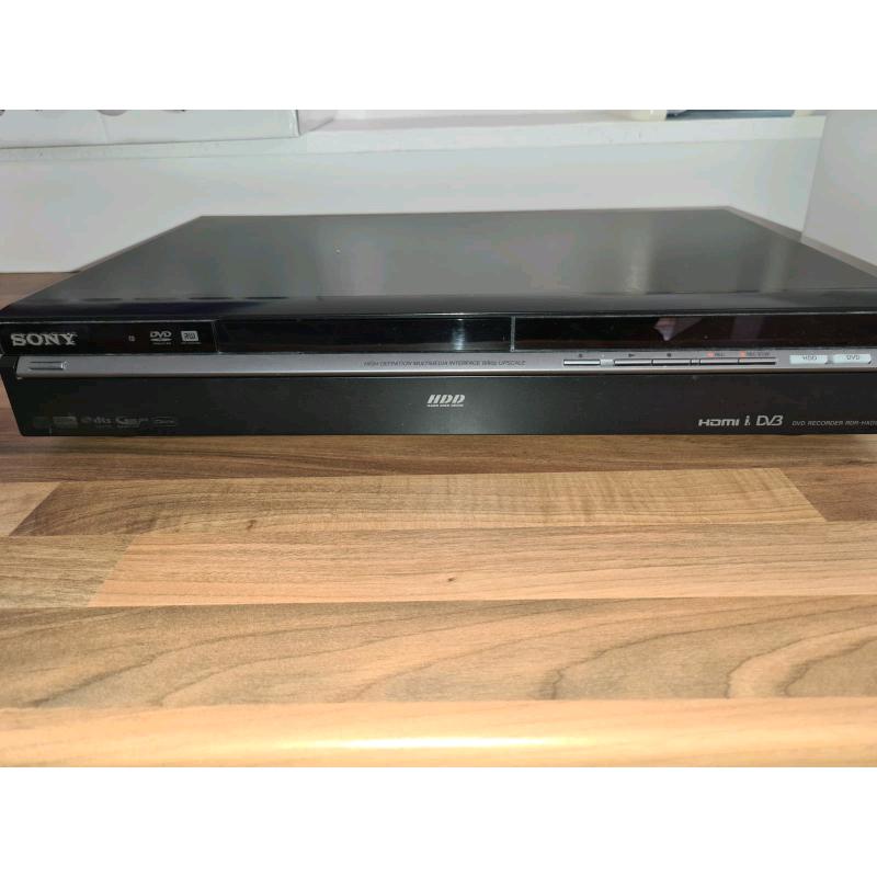 Sony Hard Drive Recorder and DVD Player