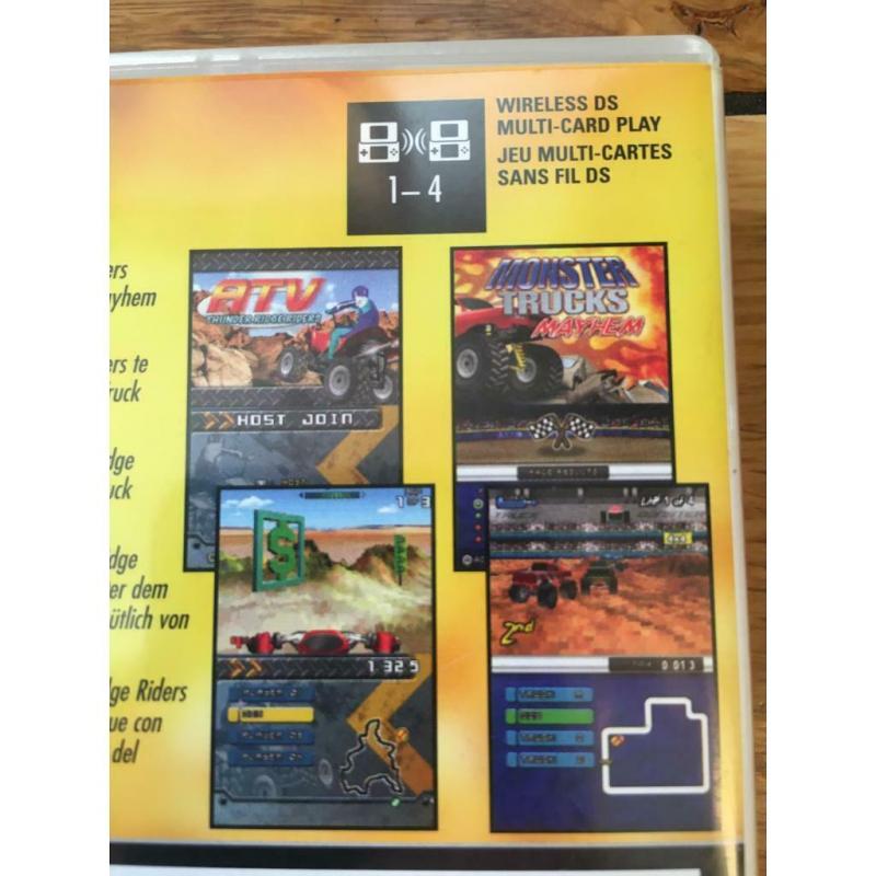 NINTENDO DS 2 in 1 games ATV & MONSTER TRUCKS MAYHEM