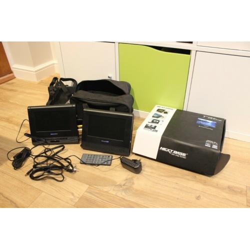 Portable DVD - Nextbase SDV47 - A With additional screen.
