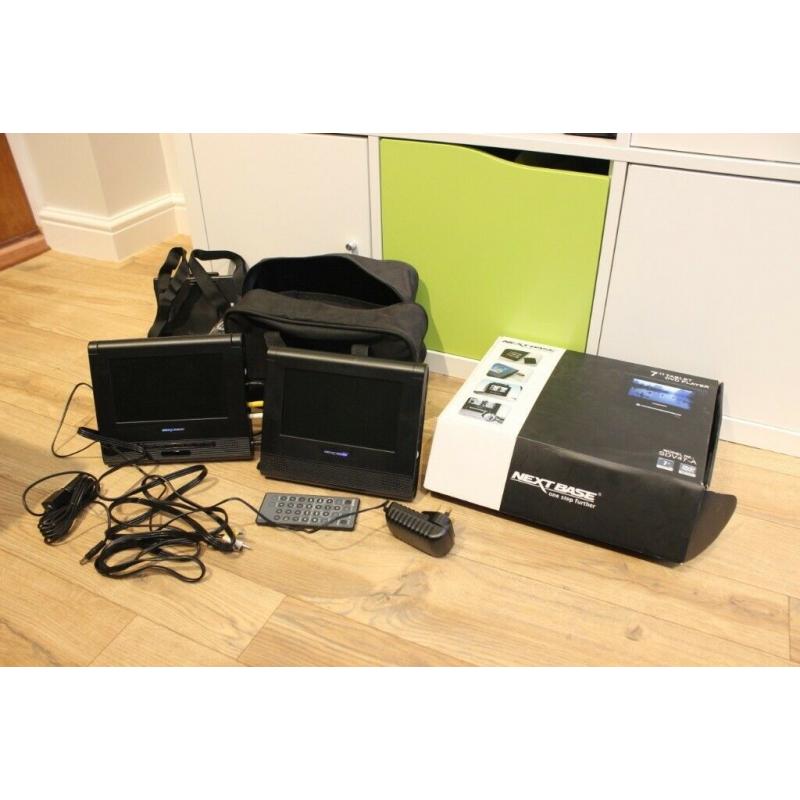 Portable DVD - Nextbase SDV47 - A With additional screen.