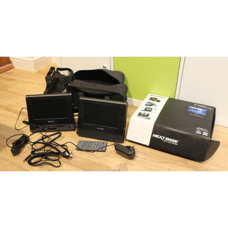 Portable DVD - Nextbase SDV47 - A With additional screen.