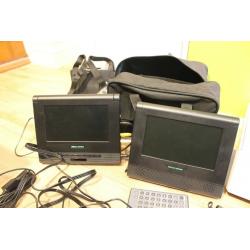 Portable DVD - Nextbase SDV47 - A With additional screen.