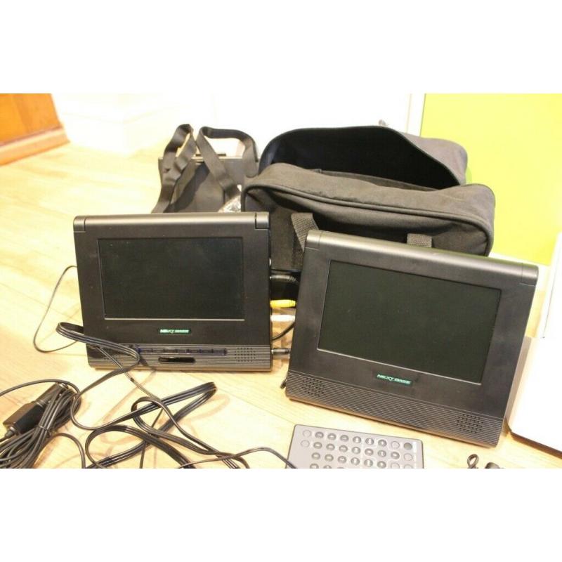 Portable DVD - Nextbase SDV47 - A With additional screen.