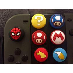 Nintendo Switch Thumb Grip Marvel DC MARIO