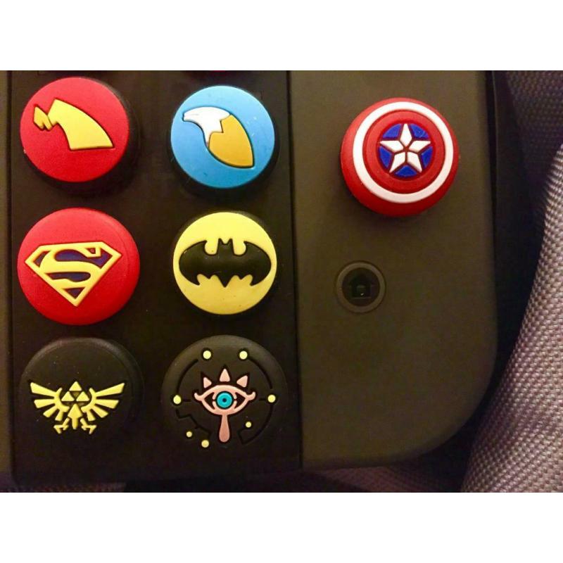 Nintendo Switch Thumb Grip Marvel DC MARIO