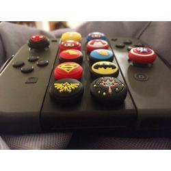 Nintendo Switch Thumb Grip Marvel DC MARIO