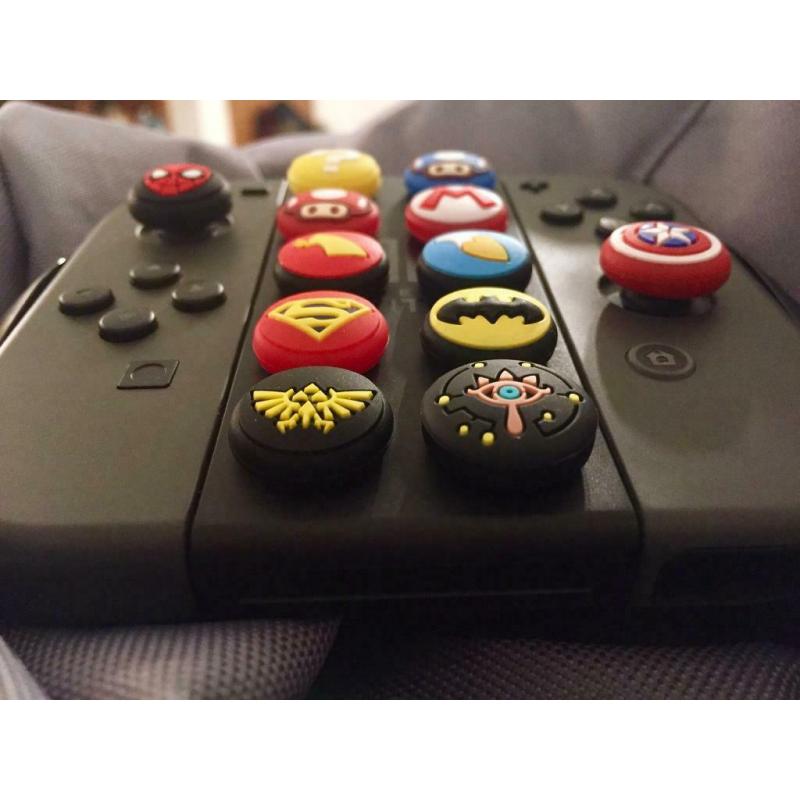 Nintendo Switch Thumb Grip Marvel DC MARIO