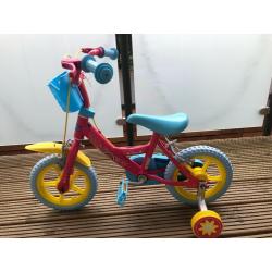 Peppa pig 12 inch kids bike