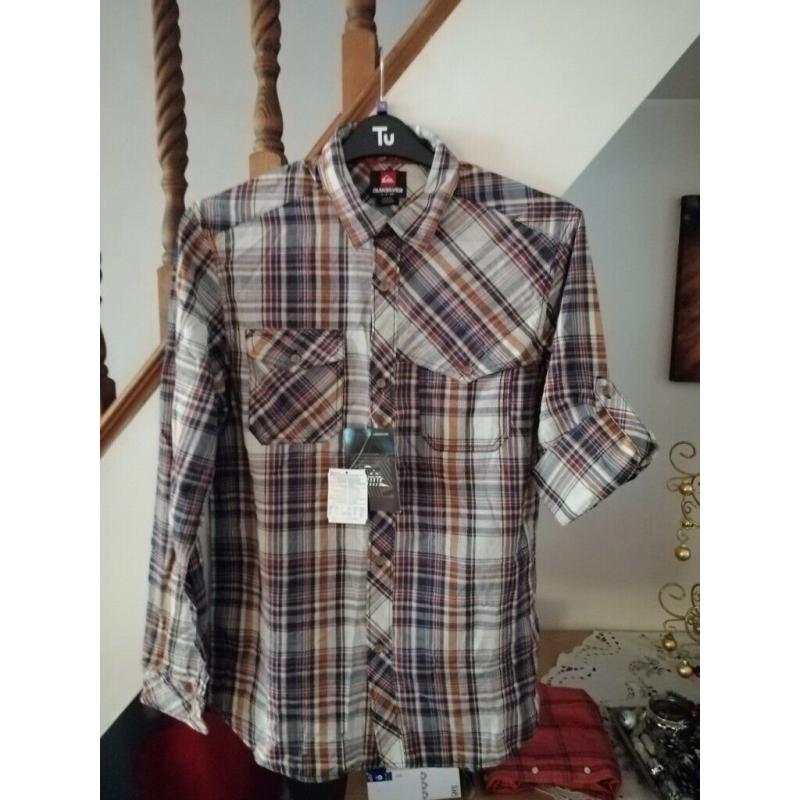 Quicksilver shirts and shorts BNWT