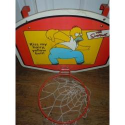 RARE SIMPSONS BASKETBALL HOOP OVER DOOR NIKE BALL