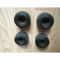 Set of skateboard wheels - 49mm