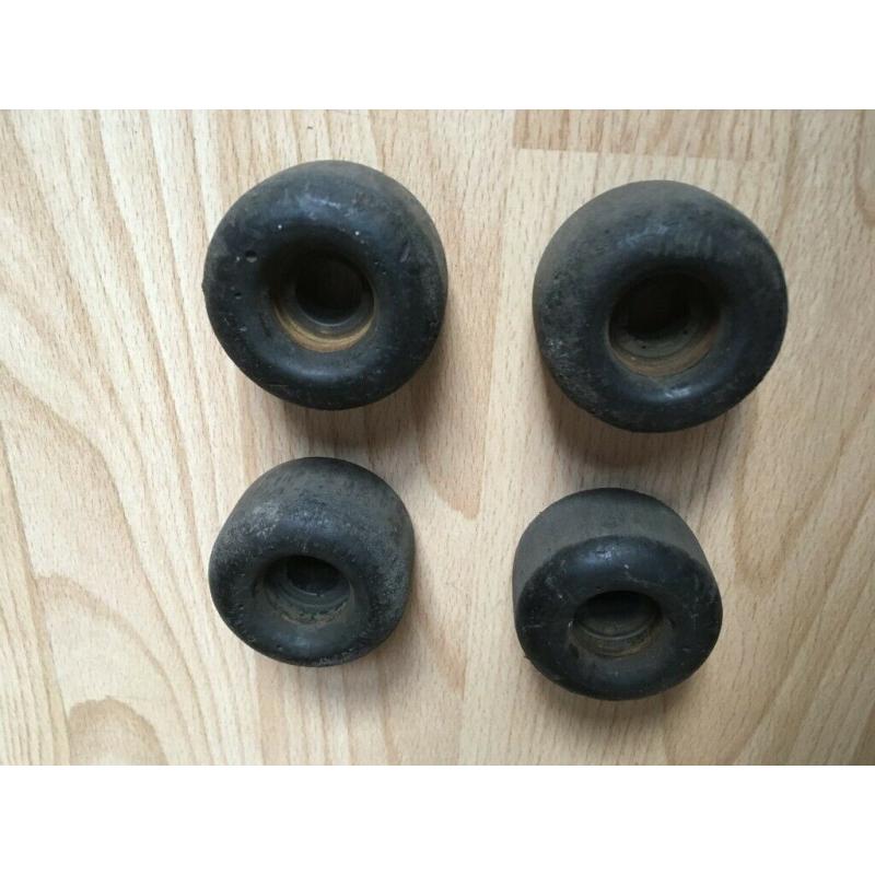 Set of skateboard wheels - 49mm