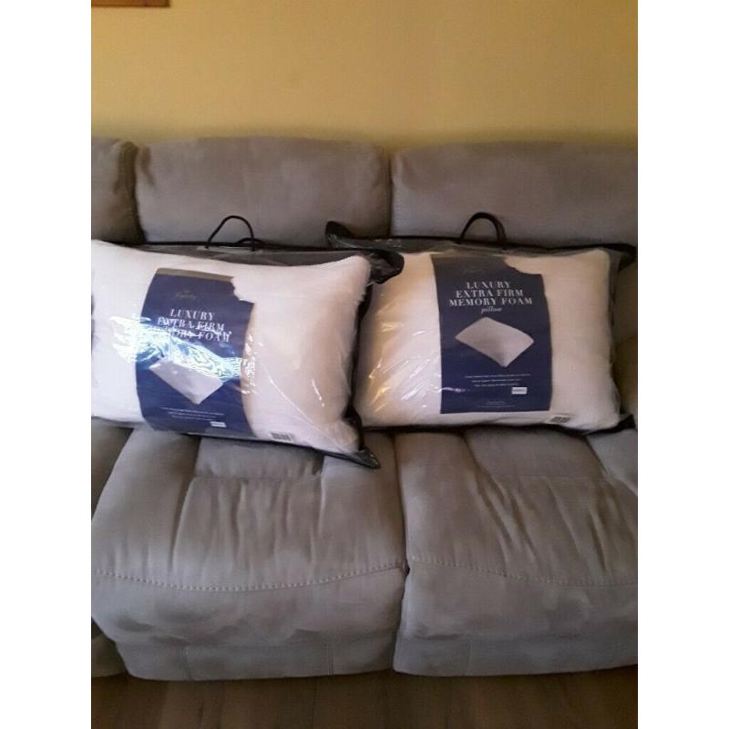 Brand new memory foam pillows