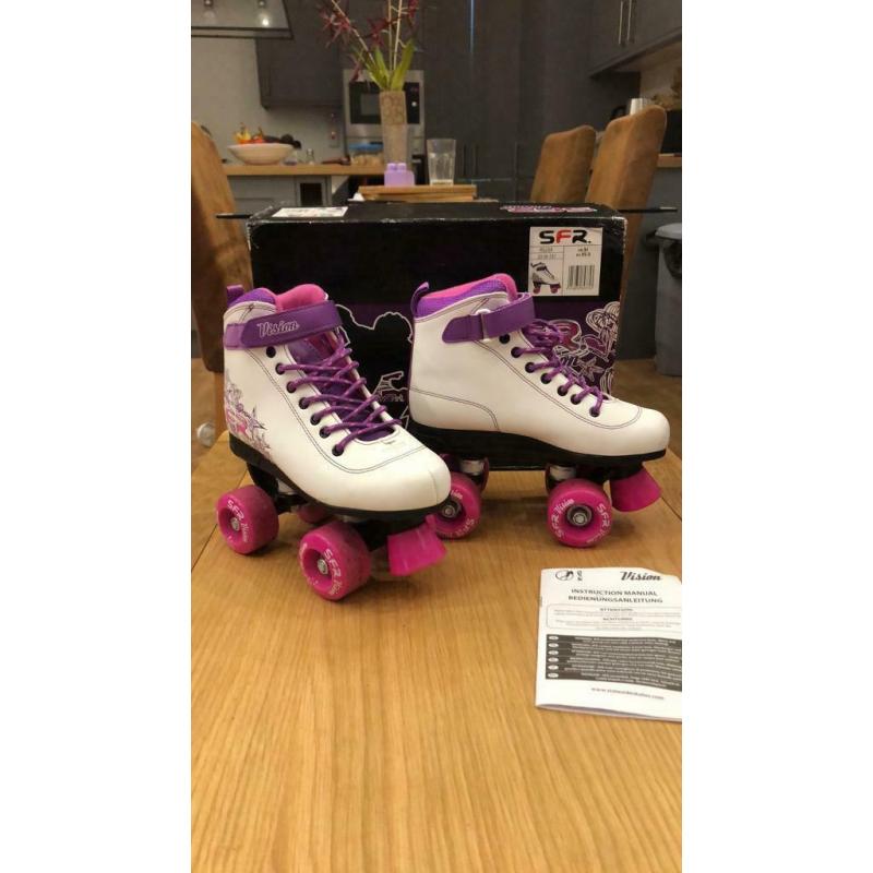 Girls roller skates size 3