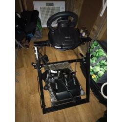 Logitech full steering wheel set for PS or XBOX