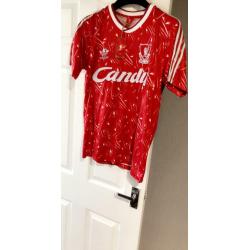 Liverpool home retro football shirt 89/91