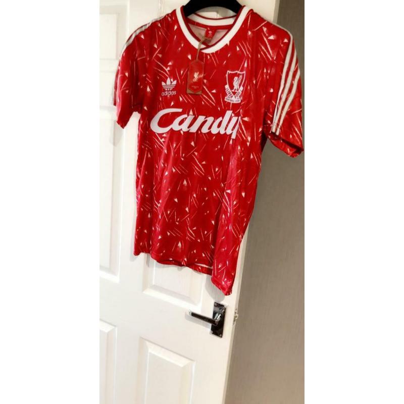 Liverpool home retro football shirt 89/91