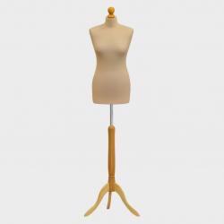 Tailors Dummy Bust Female UK 10/12 Dressmakers Student Sewing Mannequin Display