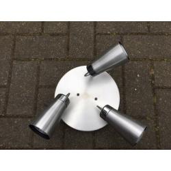 Classic Habitat Set of 3 x Spots 22cm diameter - circa 2004 in Stainless steel