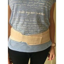 Lower Back Lumbar Support Belt Brace Waist Strap Corset Adjustable