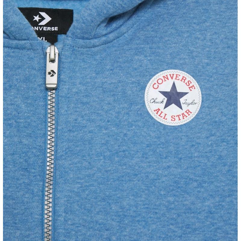 CONVERSE CHUCK PATCH FULL ZIP HOODIE - Zip-up hoodie AGE 6-7YRS