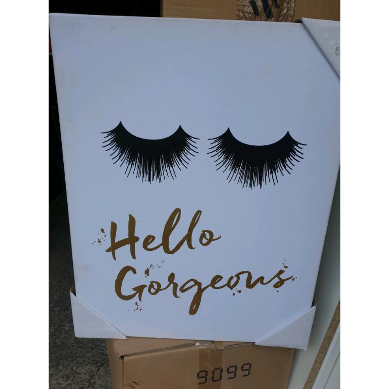 Graphic on Canvas