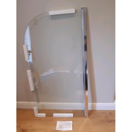 Bath glass panel