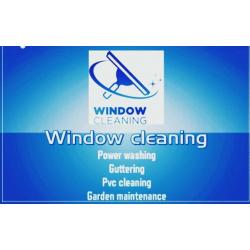 Window cleaning power washing guttering