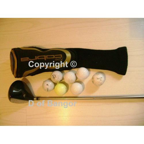Fairway wood golf club King Cobra graphite shaft