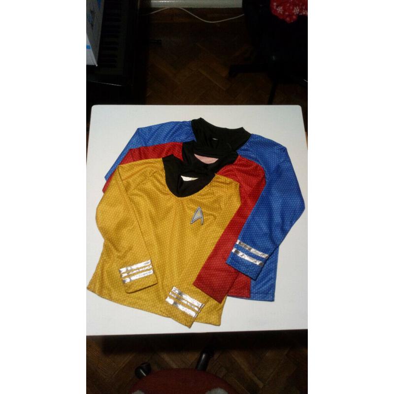 Star Trek Top - Kids M & L, Adult S