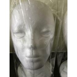 POLYSTYRENE HEADS X 3