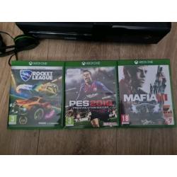 Xbox One 500Gb with Original Box & 3 Games