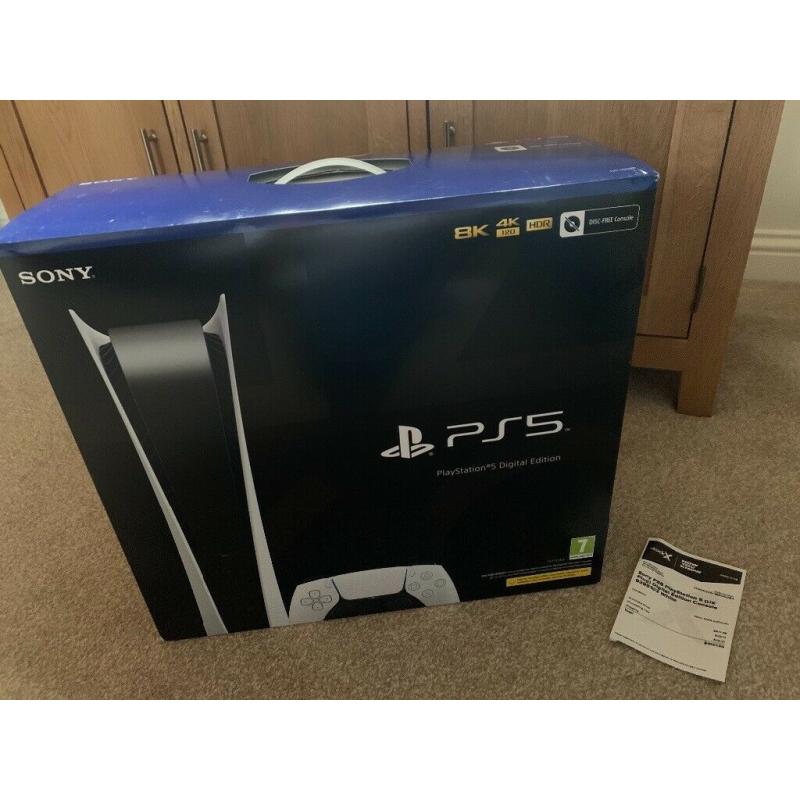 Play station 5 digital edition brand new