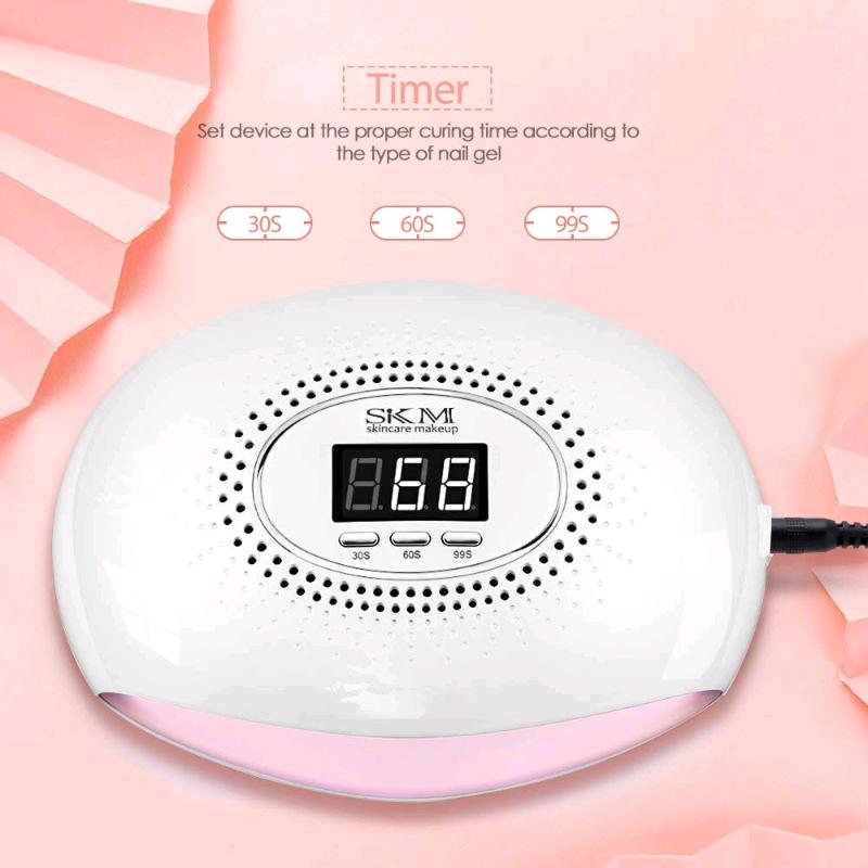 54W UV LED Nail Dryer Nail Lamp with 3 Timer Settings