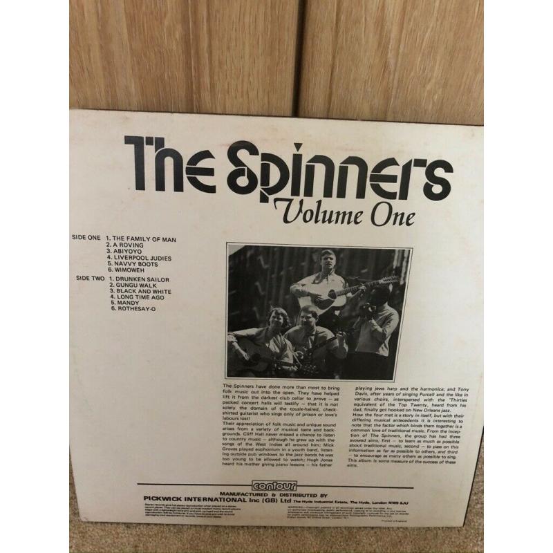 The Spinners Volume One LP