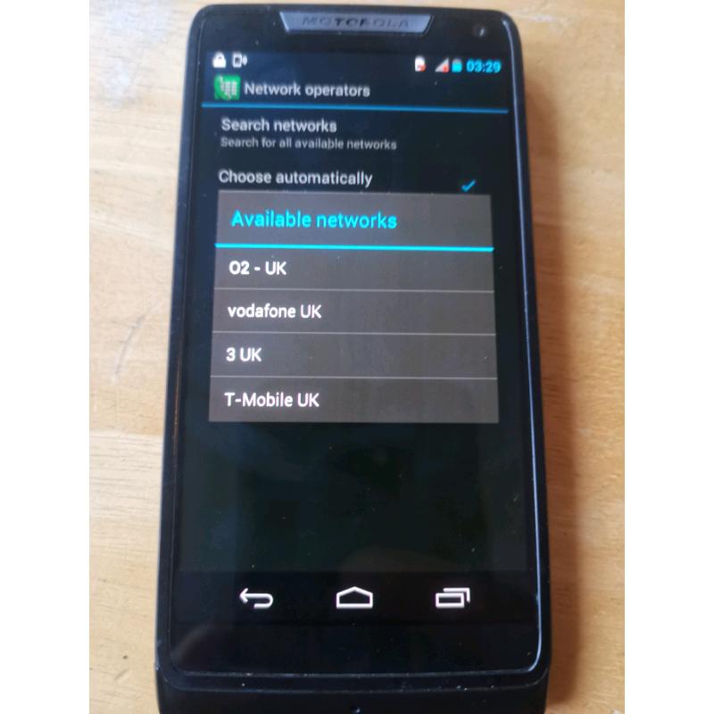 Motorola razor