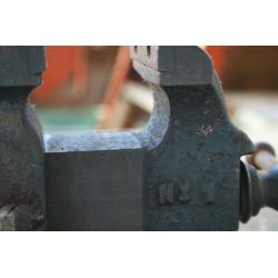 vintage bench vice