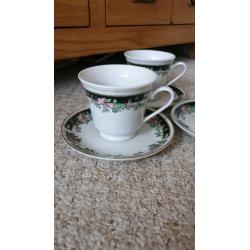 Tea or coffee cup set