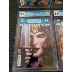 DC CGC GRADED COMICS BUNDLE RARE