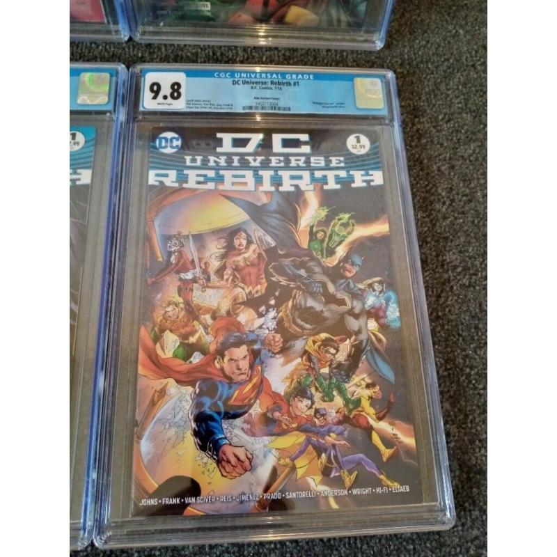 DC CGC GRADED COMICS BUNDLE RARE
