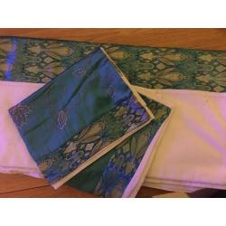 King Size Green Bed Set