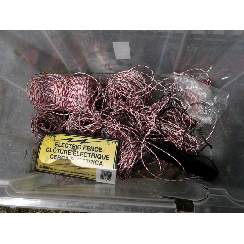 Electric Fencing kit.
