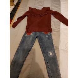 Bundle of girls clothes. Age 6-7